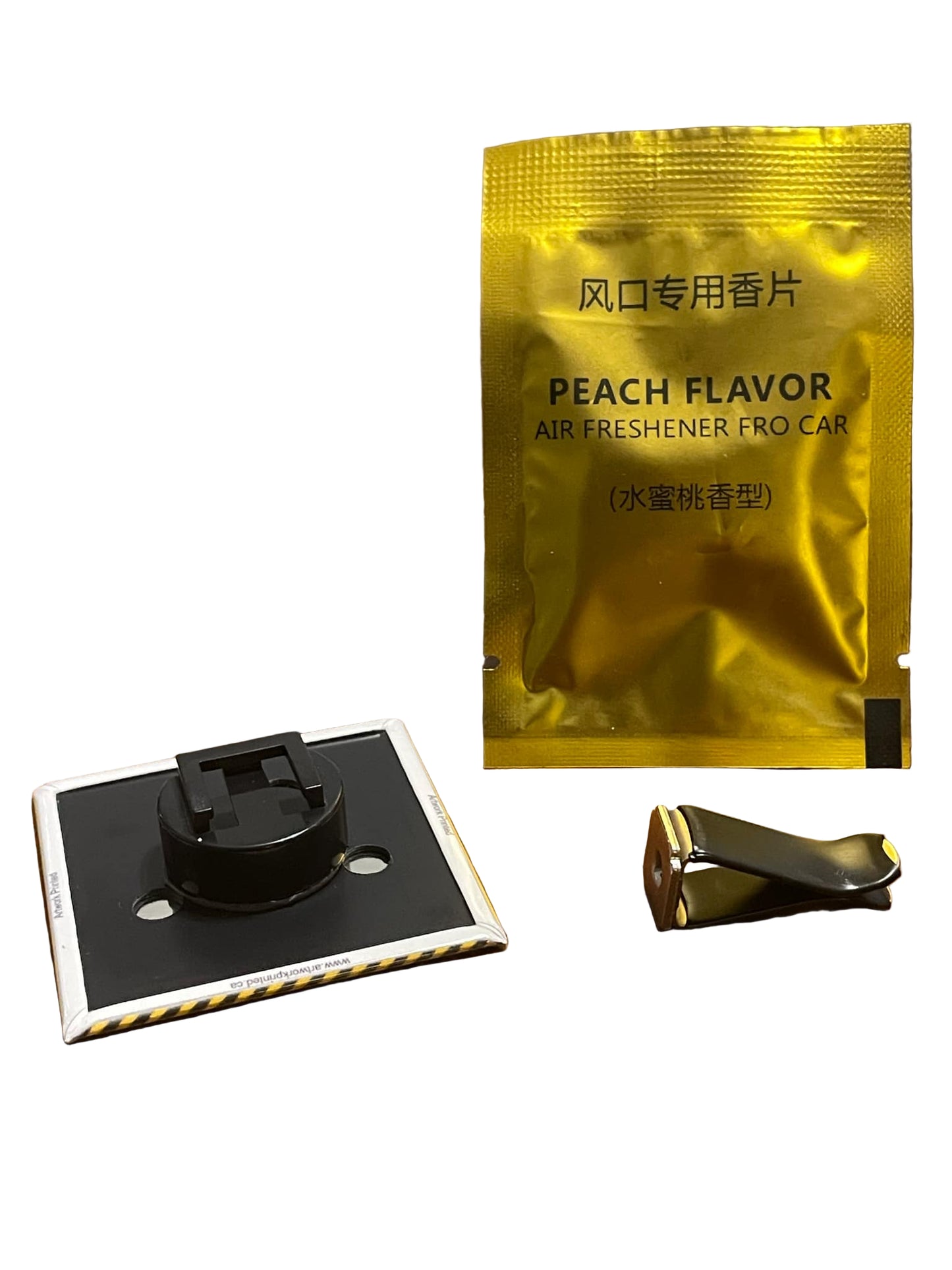 Personalized Car freshener vent clip