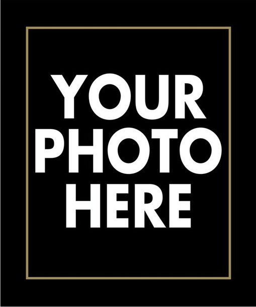 8"x10" Personalized safe wall magnetic metal prints (single )