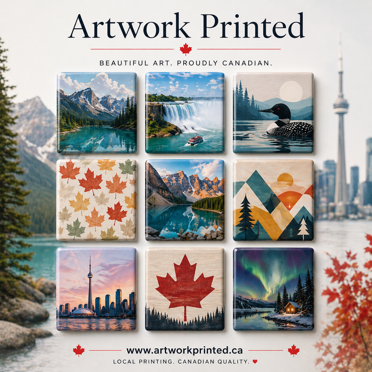 Custom 2x2 Photo Magnet – Personalized Fridge Memory Gift